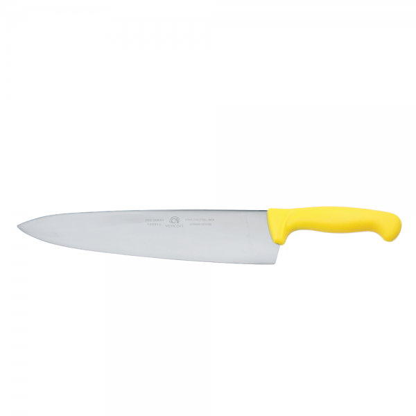Cuchillo Chef 12" Mango Amarillo Pro Series