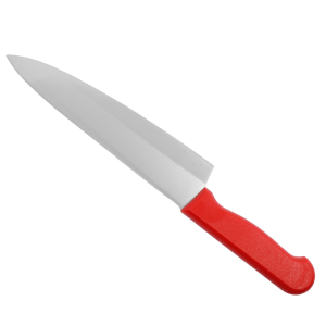 Cuchillo Para Carne 10" Mango Rojo Pro Series