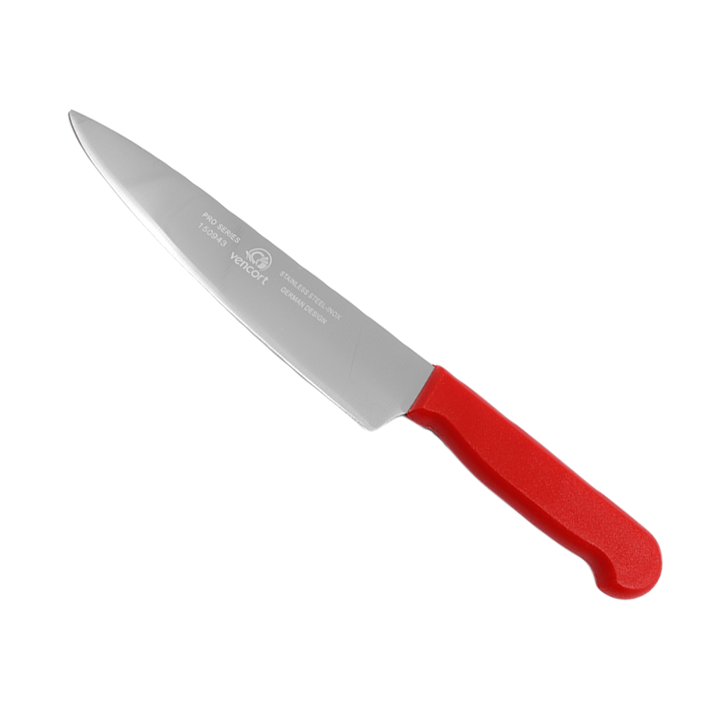 Afilador Cuchillo Mango Rojo