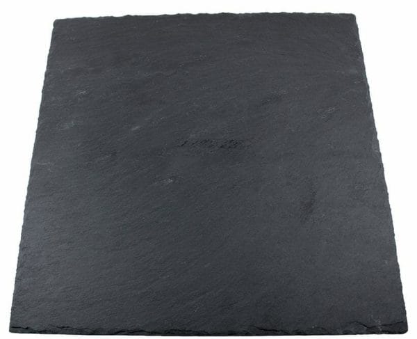 Plato de Piedra Pizarra Cuadrada 30 X 30 cm