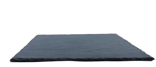 Plato de Piedra Pizarra Cuadrada 30 X 30 cm