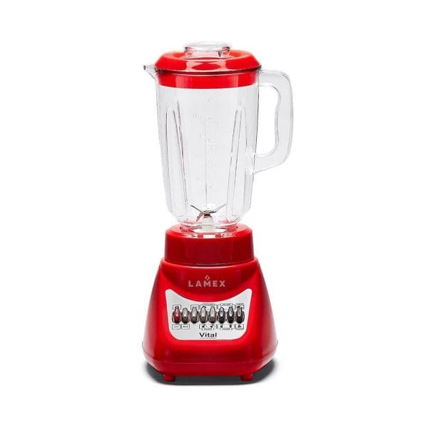 Compra en Vencort la Licuadora Lamex roja, un toque de color para tu cocina