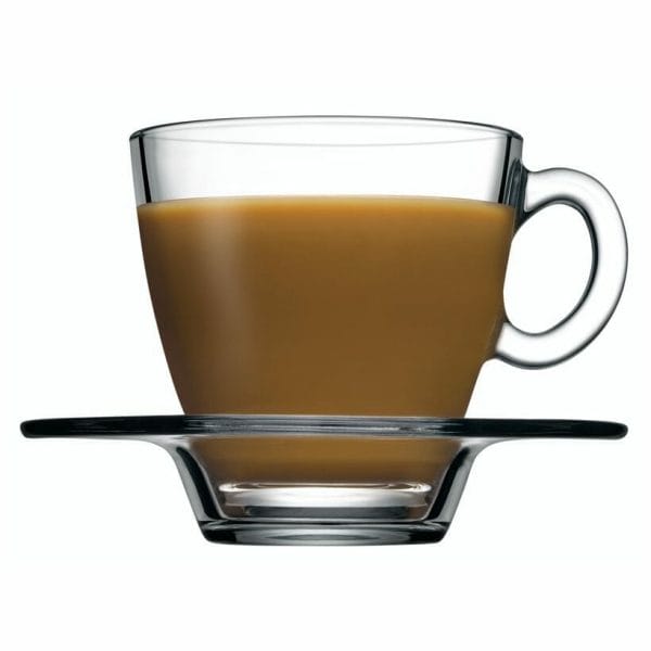 Juego 6 Tazas de Café con Plato 215 ml