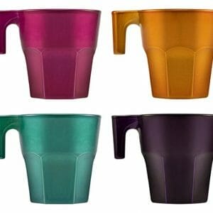 Juego 4 Tazas Café Espresso Mix-Colors 70 ML