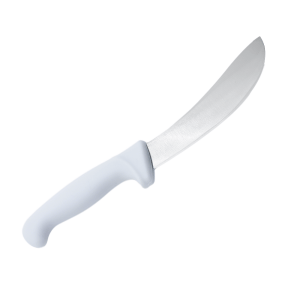 Cuchillo Para Despellejar 6" Pulgadas - Mango Blanco