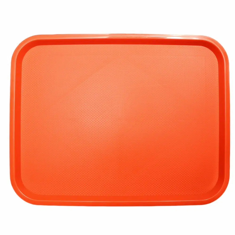 Charola Grande Naranja 45 Cm X 35 Cm | Vencort