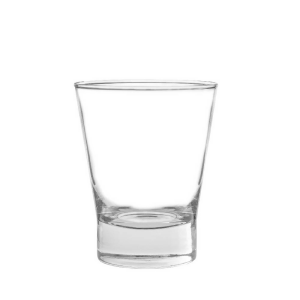 Vasos Whisky De Vidrio 11.5 Oz London Cristar - 48 Pzas
