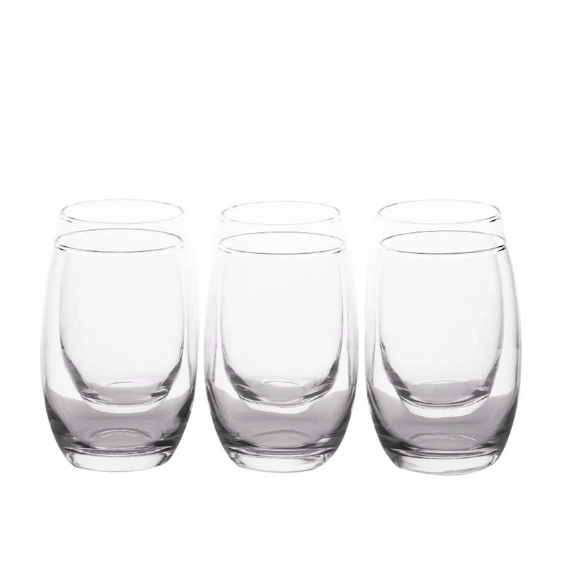 Vasos De Vidrio Para Vino Agua De 15 Oz / 440 Ml - 6 Pzas