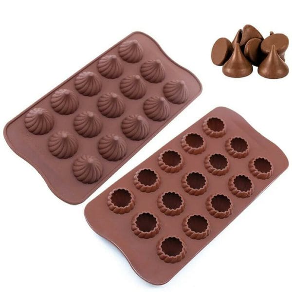 Compra el Molde de silicon para besos de chocolate, libre de BPA