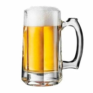 Tarros Cerveceros Vidrio Grueso 350 Ml 12 Oz Cerveza - 4 Pzas