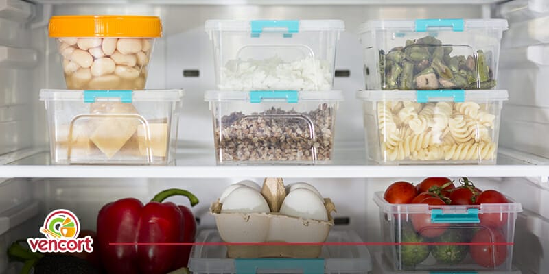 Compra contenedores herméticos para mantener tus alimentos más frescos