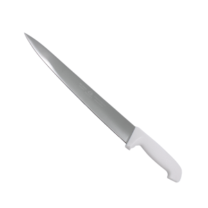 Cuchillo Carnicero 14" Pulgadas Mango Blanco