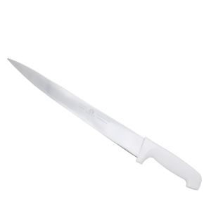 Cuchillo Carnicero 14" Pulgadas Mango Blanco