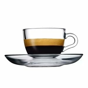 97984 2 300x300 - Juego De Tazas Con Plato De Vidrio Para Espresso Pasabahce