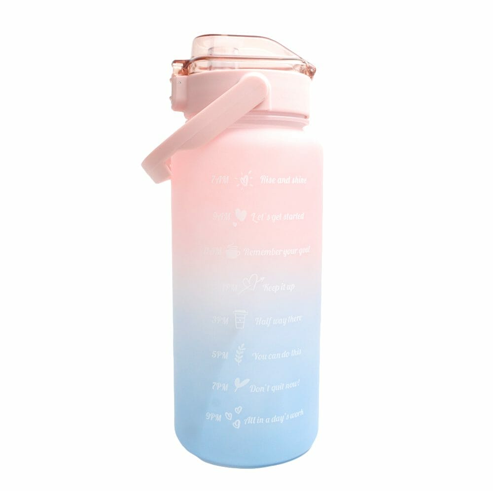 botella de agua deportiva Botella de agua deportiva de medio galón