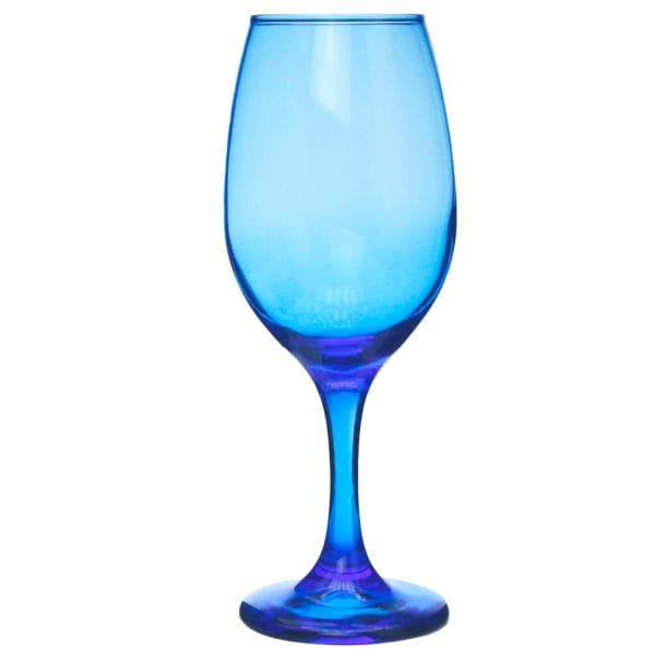 Copa Para Vino Y Agua Cirstar 400 Ml Azul